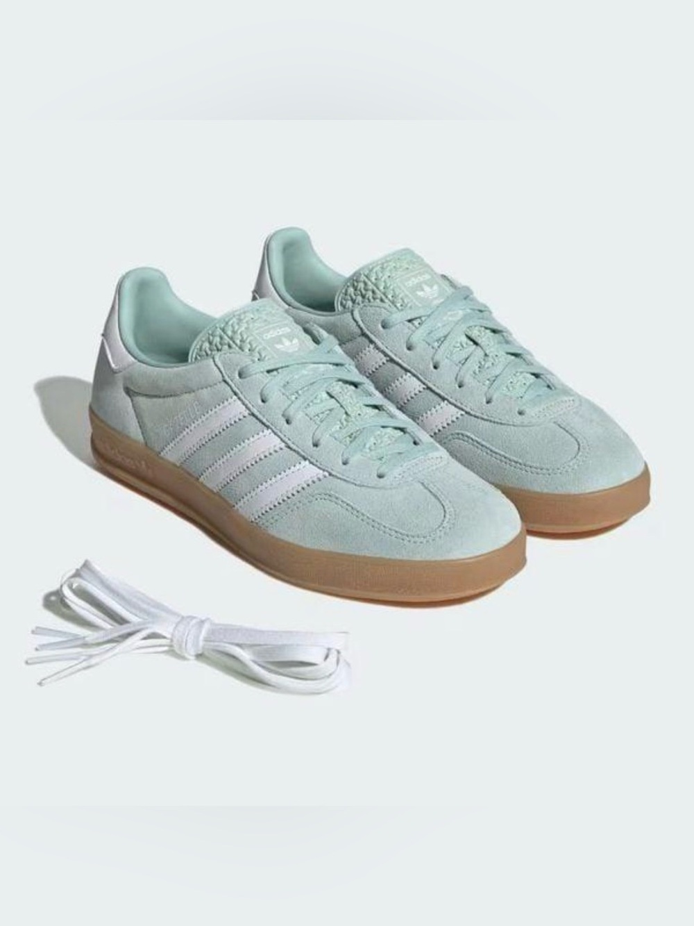 NWT adidas Gazelle Indoor Ash Green Women’s 8.5